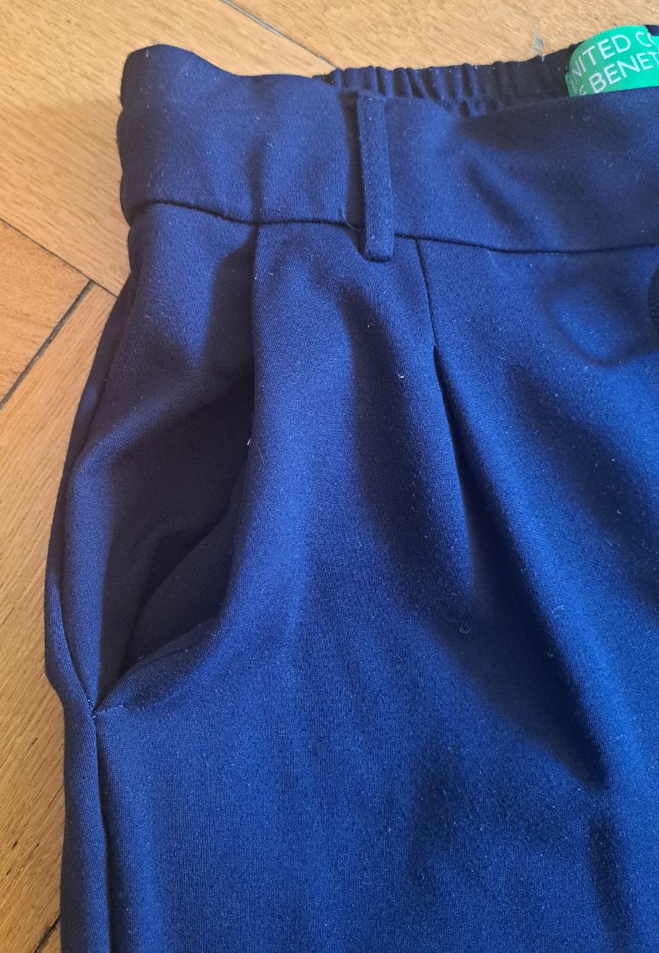 Benetton Pantaloni: BENETTON Hose Grösse L dunkelblau – Usato da Zürich venduto da dph_r9t2 4