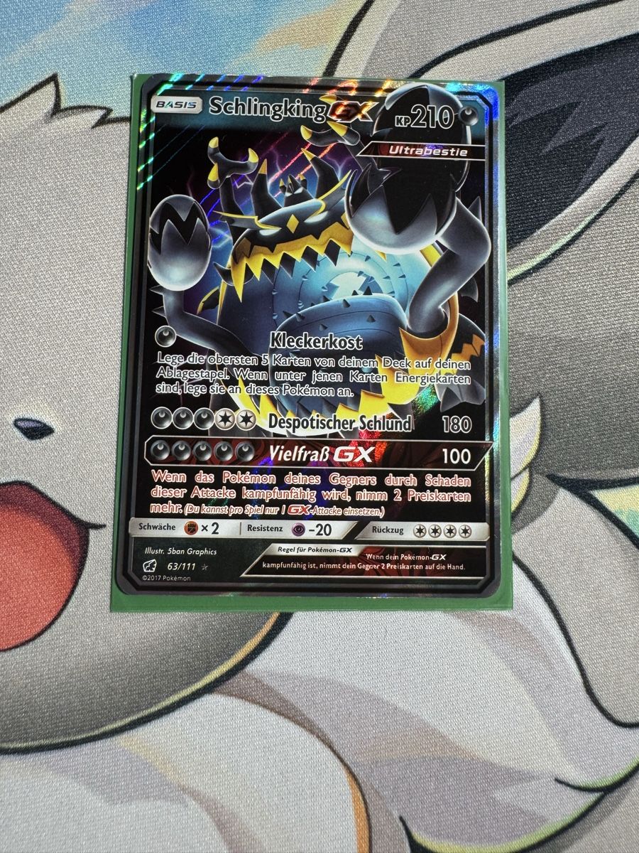 Pokémon Carte collezionabili: SchlingkingGX 63/111 – Nuovo (secondo la descrizione) da Therwil venduto da Jann_Crotti