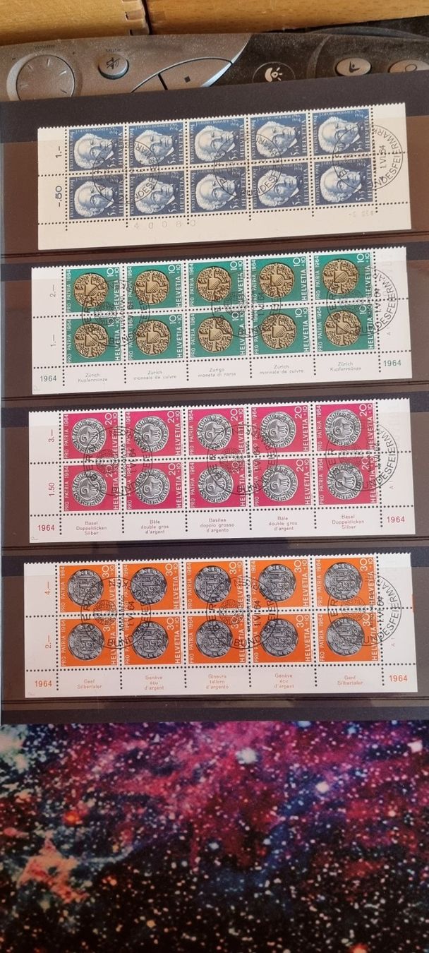 Tutti i francobolli: CH PRO PATRIA 1964 ET GEST. – Usato da Dintikon venduto da bonita099