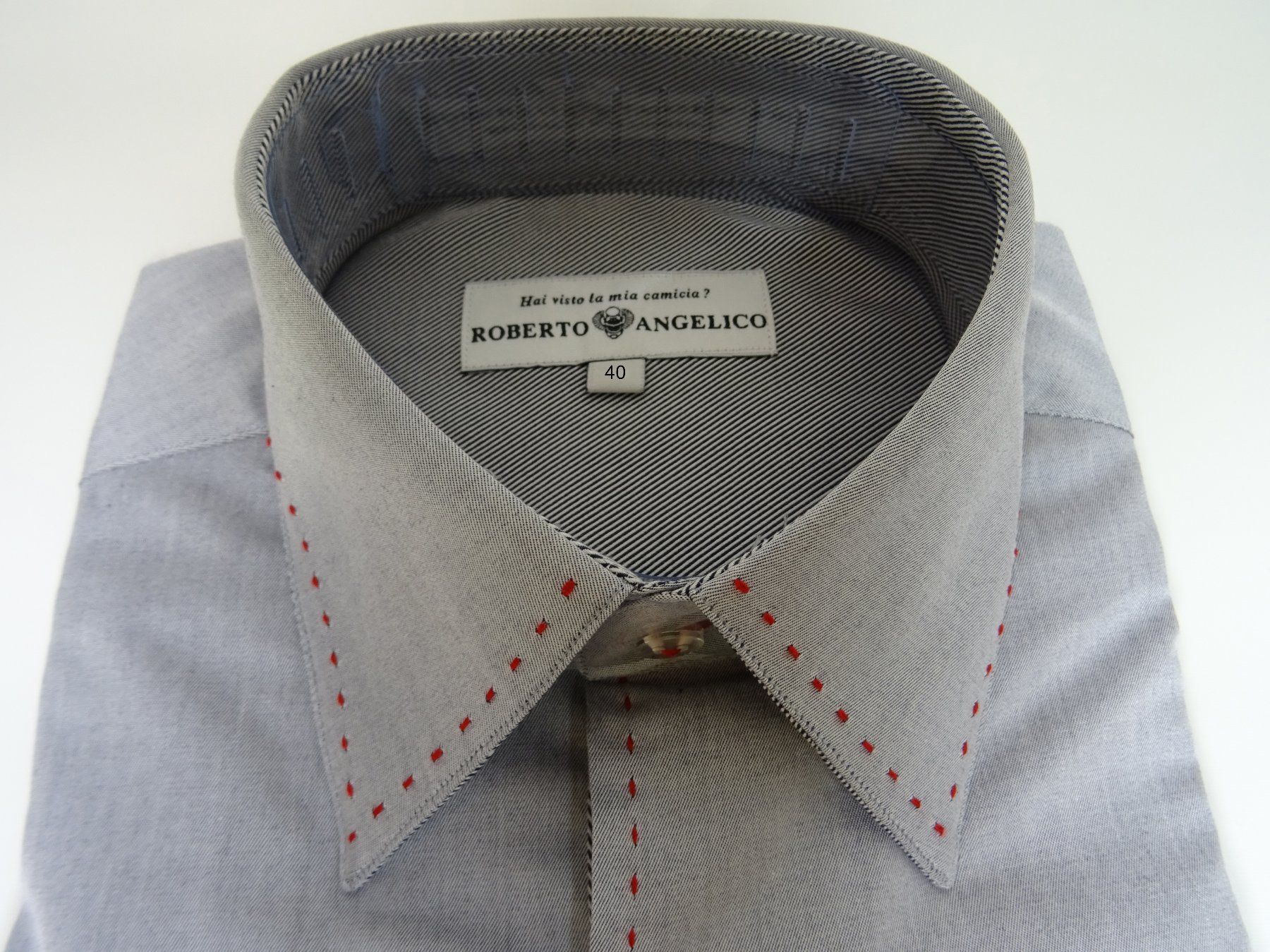 Camicie: Baumwollhemd Herren Grösse 40 - Slim Fit – Usato da Zürich venduto da pet_gcy9 4