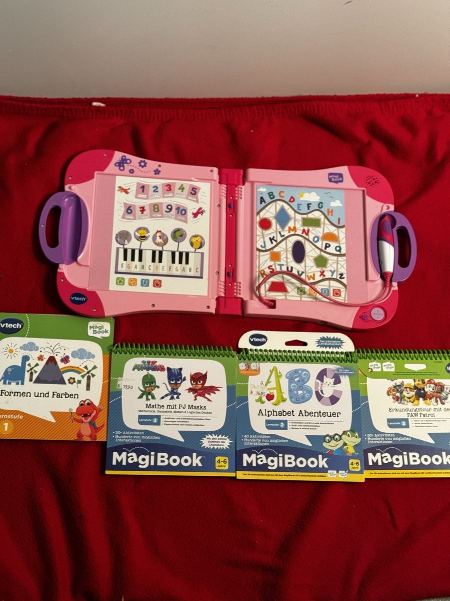 Libri: Vtech MagiBook Starterset  Hefte 4-6J – Usato da Goldau venduto da mira221