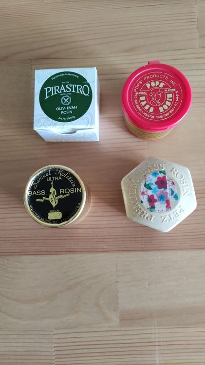 Kolophonium Für Kontrabass - Natürliches Geigenharz Mit Staubreduzierung