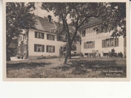 Rämismühle ca. 1930 mit Bahnstempel Rämismühle