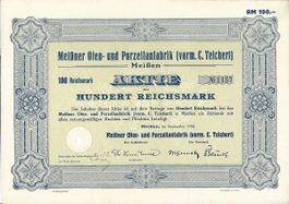 Meissner Ofen- und Porzellanfabrik (vorm. C. Teichert)  1934