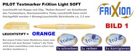 Pilot Leuchtstift Marker *** Frixion LIGHT SOFT *** ORANGE