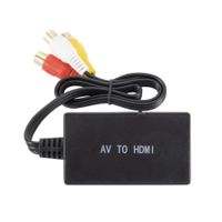 HD RCA auf HDMI Konverter,1080P AV zu HDMI Adapter für N64