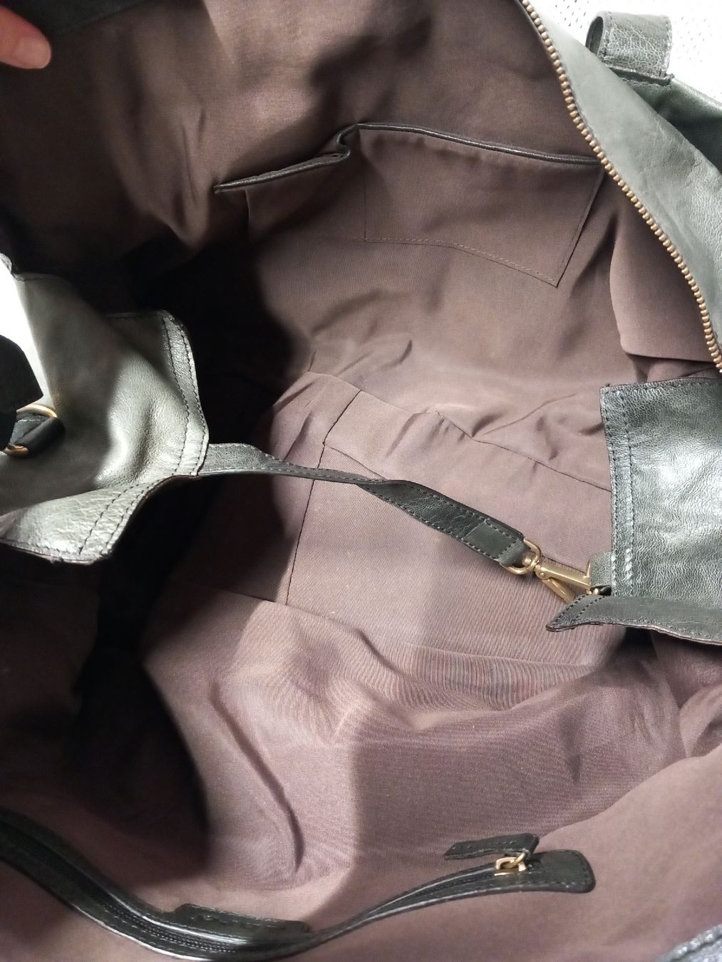 Abro Borse: Abro Weekender Reisetasche olivgrün – Usato da Gwatt (Thun) venduto da umwelt-brocki 3