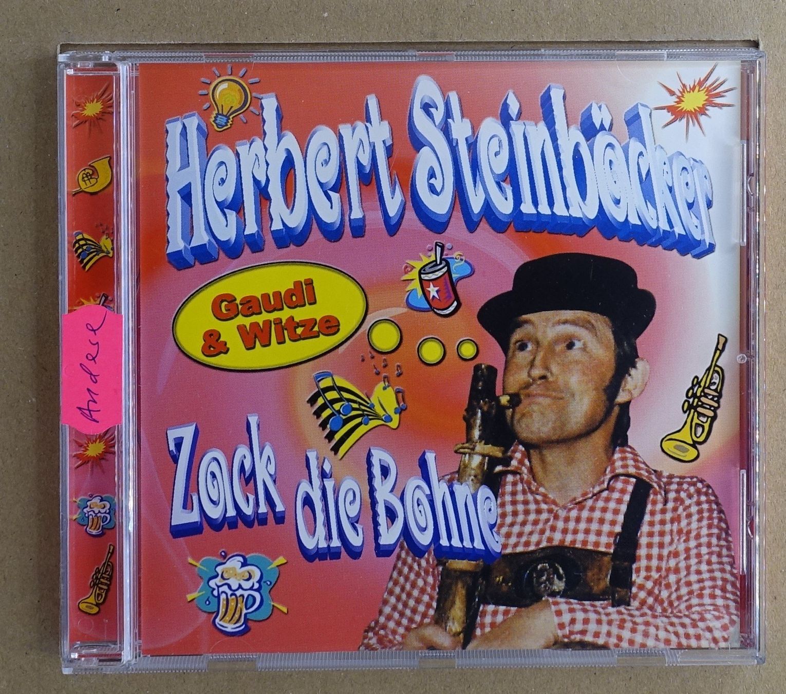 CD: Herbert Steinbäcker - Zack die Bohne - F16 – Usato da Sessa venduto da fraenklishop