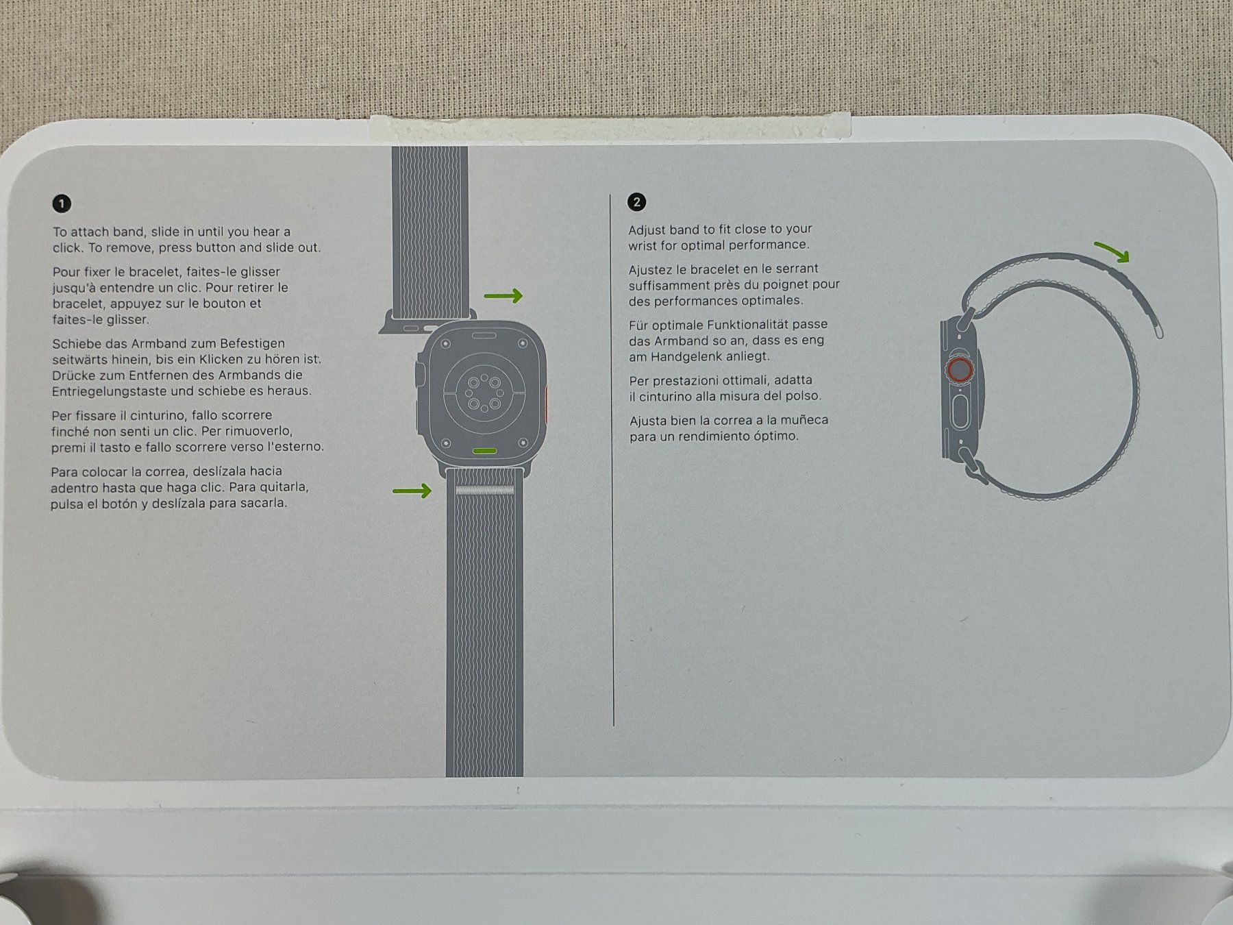 Apple Bracciali & Braccialetti: APPLE WATCH Trail loop Armband – Usato da Richterswil venduto da Restwert_Richterswil 8