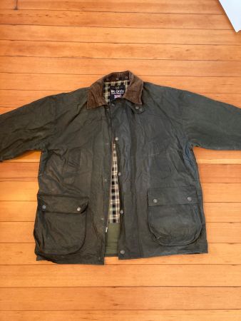 Wachsjacke Herren XL