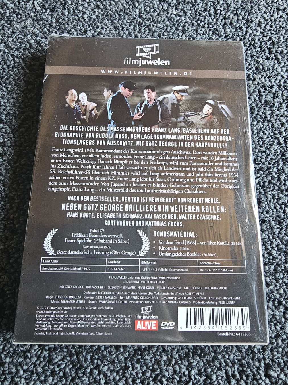 Tutti i DVDs: DVD Aus einem deutschen Leben  Neuverpackt – Nuovo e nell'imballaggio originale da Ruswil venduto da jan_bxl5 1