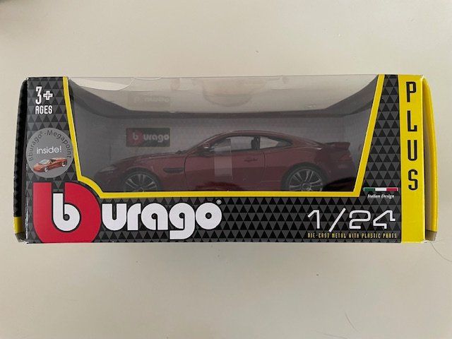 Bburago Modellini d'auto: Jaguar XKR -S miniature 1/24 – Nuovo e nell'imballaggio originale da Ursy venduto da DK8 2