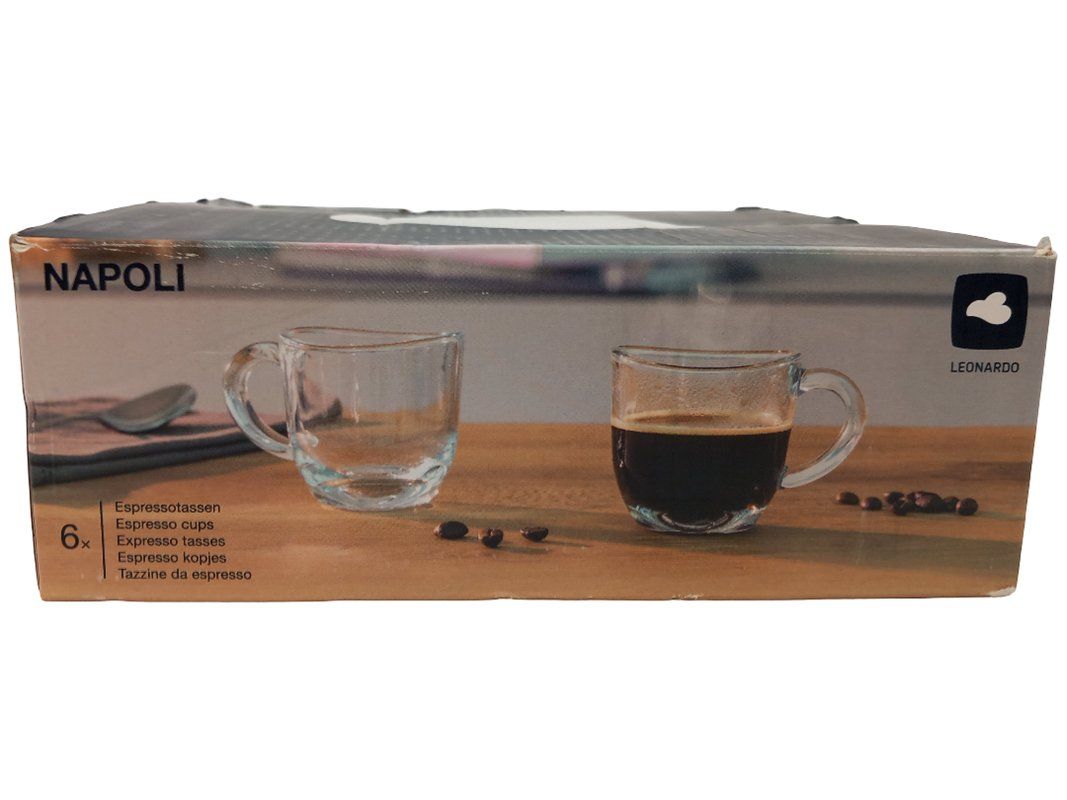 Tazze: NAPOLI Leonardo Espressotassen 6 Stück – Nuovo e nell'imballaggio originale da Hünenberg venduto da Restwert_Zug 2
