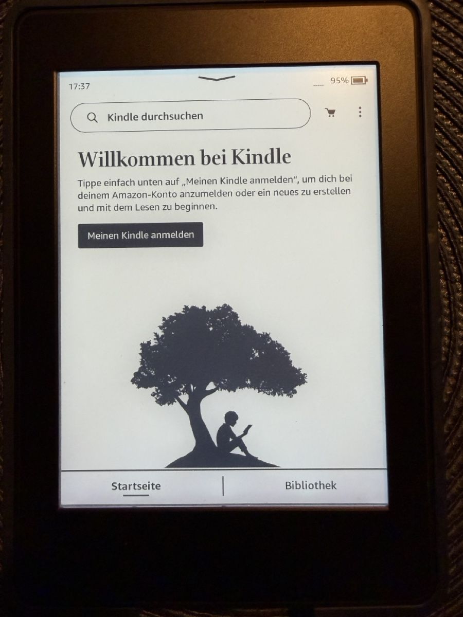 Amazon Tablet PC: E-Reader Amazon Kindle schwarz 7. Generation – Gebraucht aus Zürich von Kathrin2020