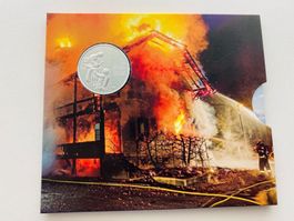 Feuerwehr Silber Folder 20.- nur 1000 Stück