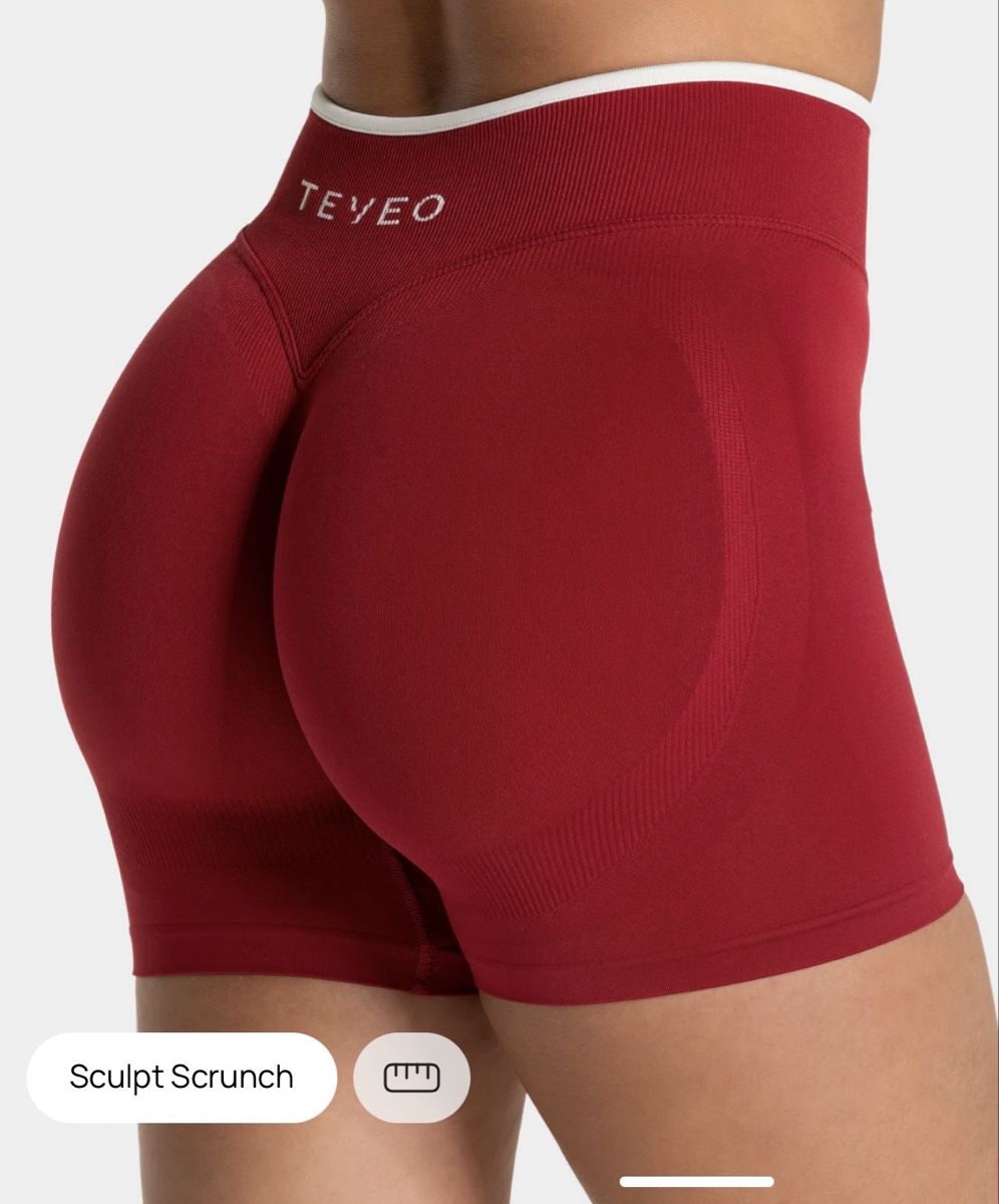 Teveo Leggings: Teveo Contrastline Shorts Cherry – Neuf (Voir description) à Bern par lessi101