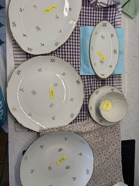 Set di piatti: Servierteller / Schüsseln – Usato da Zürich venduto da Sashkica