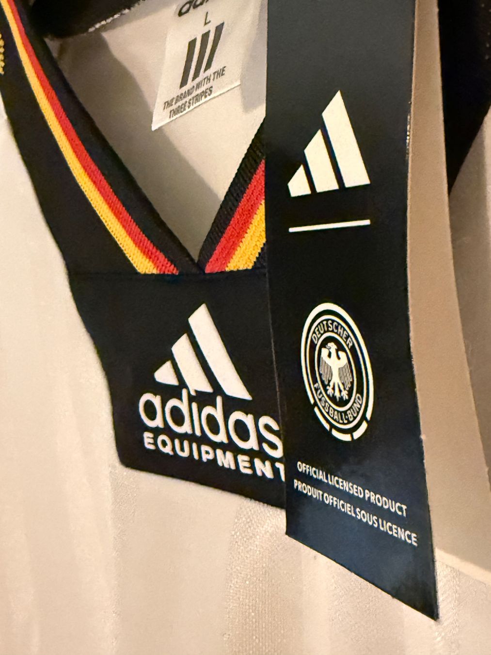 Adidas Maillots de corps & Pantalons: Deutschland EM-Heim-Trikot 1992 – Neuf (Voir description) à Winterthur par Dawinchi 3