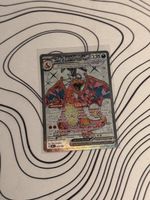 Pokemon Karte Charizard ex 215/197 neuwertiger Zustand