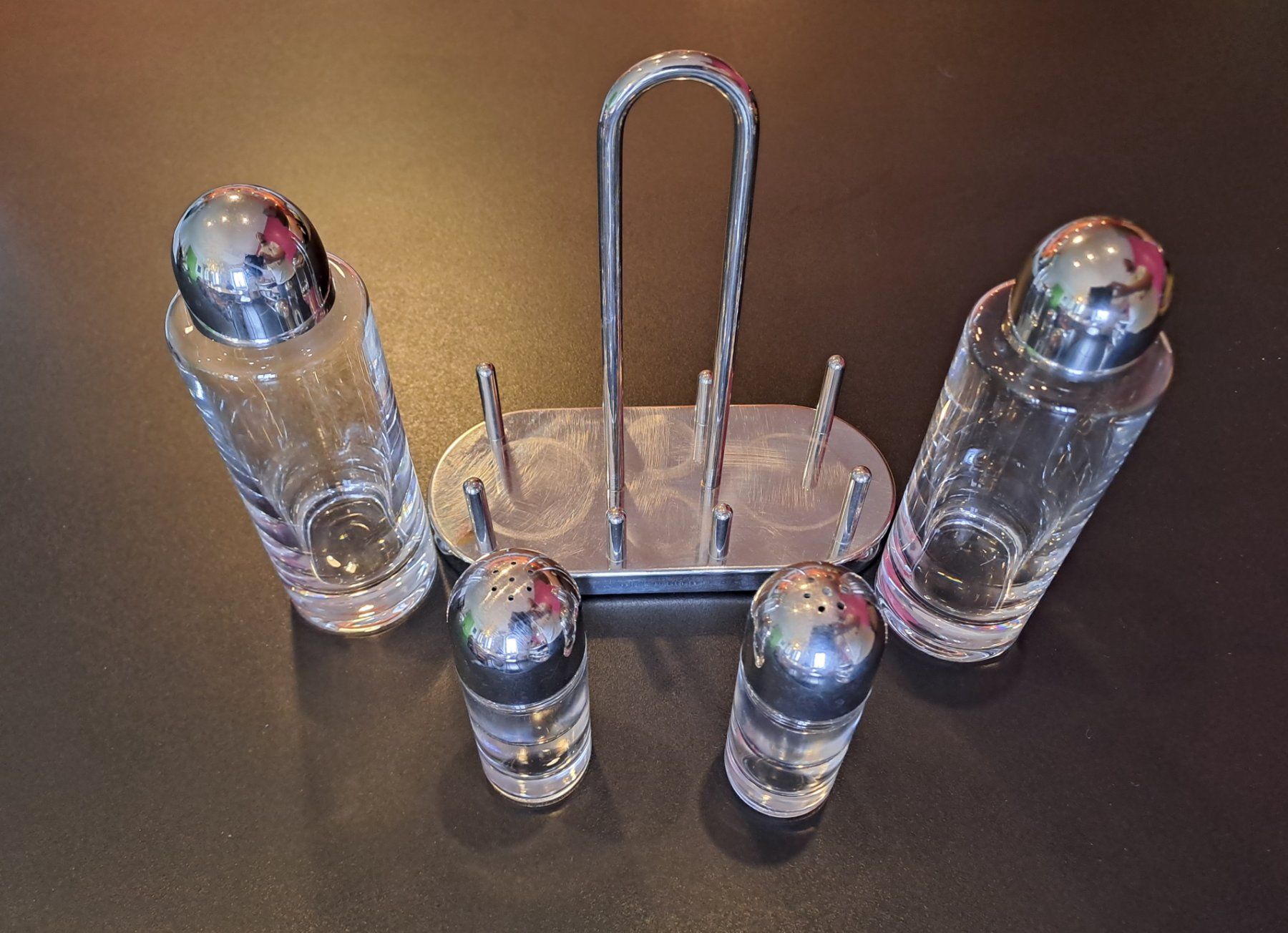 Alessi Set di piatti: Ensemble de condiments Alessi 5070 – Usato da Neuchâtel venduto da blacksad1990 1