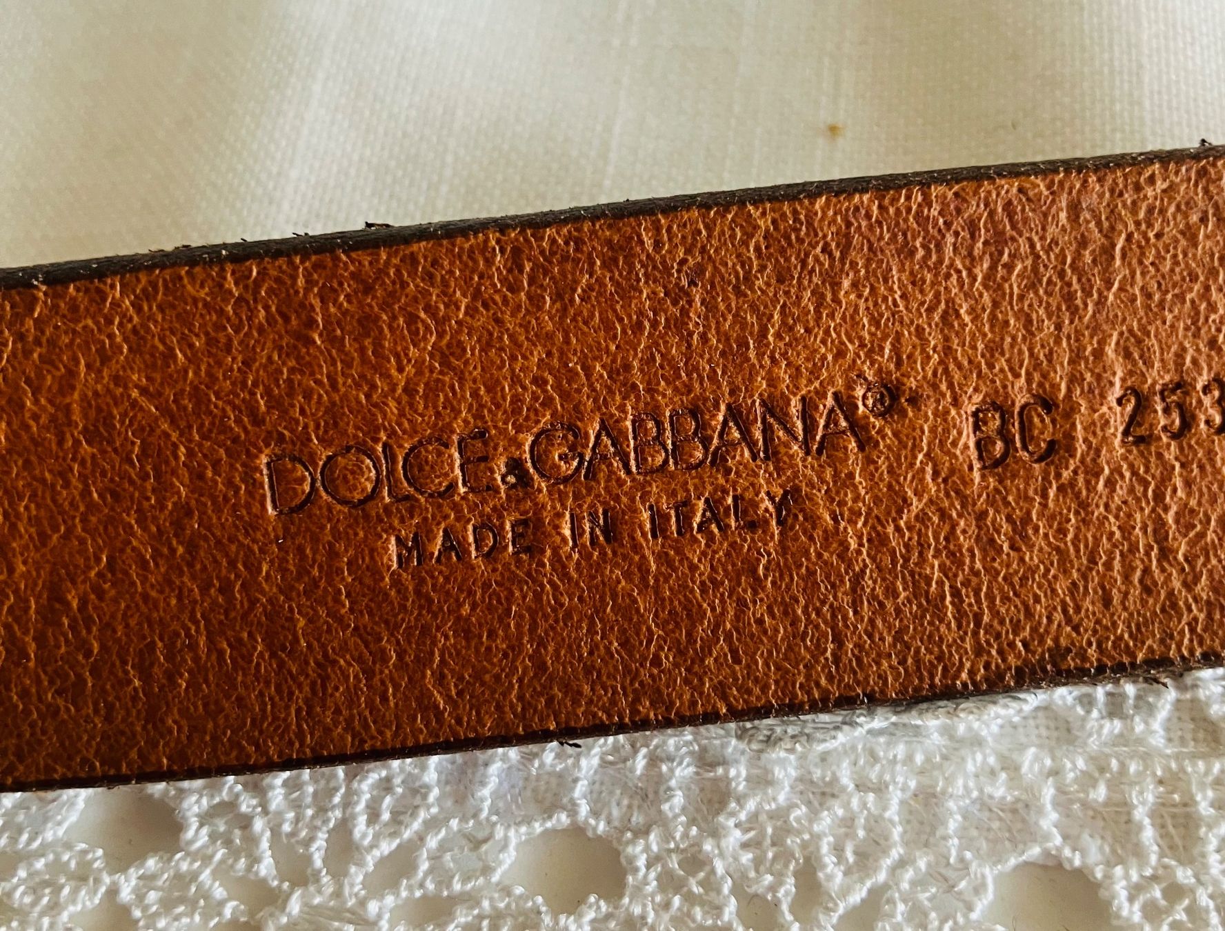 Dolce & Gabbana Cinture: DOLCE&GABBANA ceinture – Usato da Clarens venduto da Piluka 3