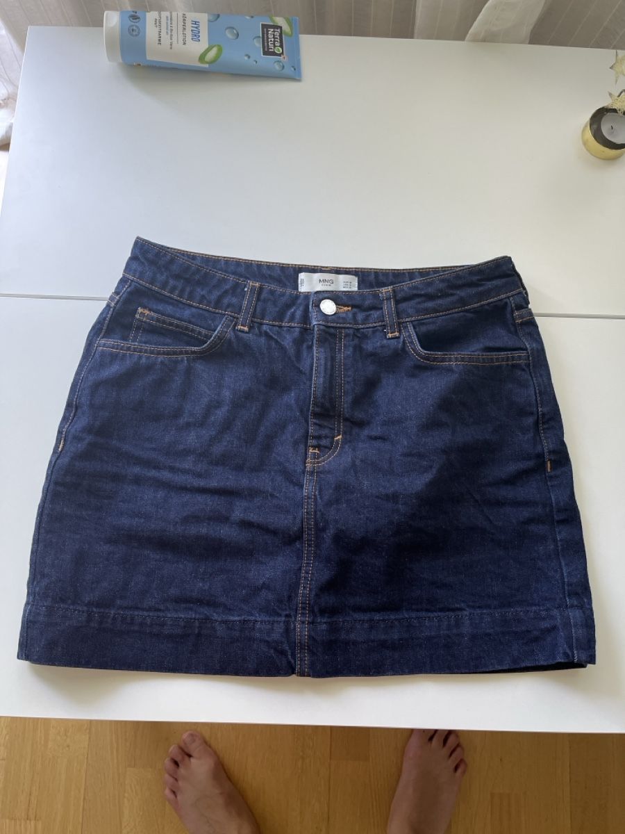 Mango Gonne: Mini jupe denim Mango taille M – Usato da Bern venduto da ire_2lpy