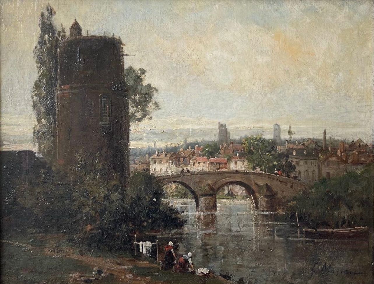 Dipinti: Mascart Gustave (1834-1914) – Usato da Grosshöchstetten venduto da Perle1951 1