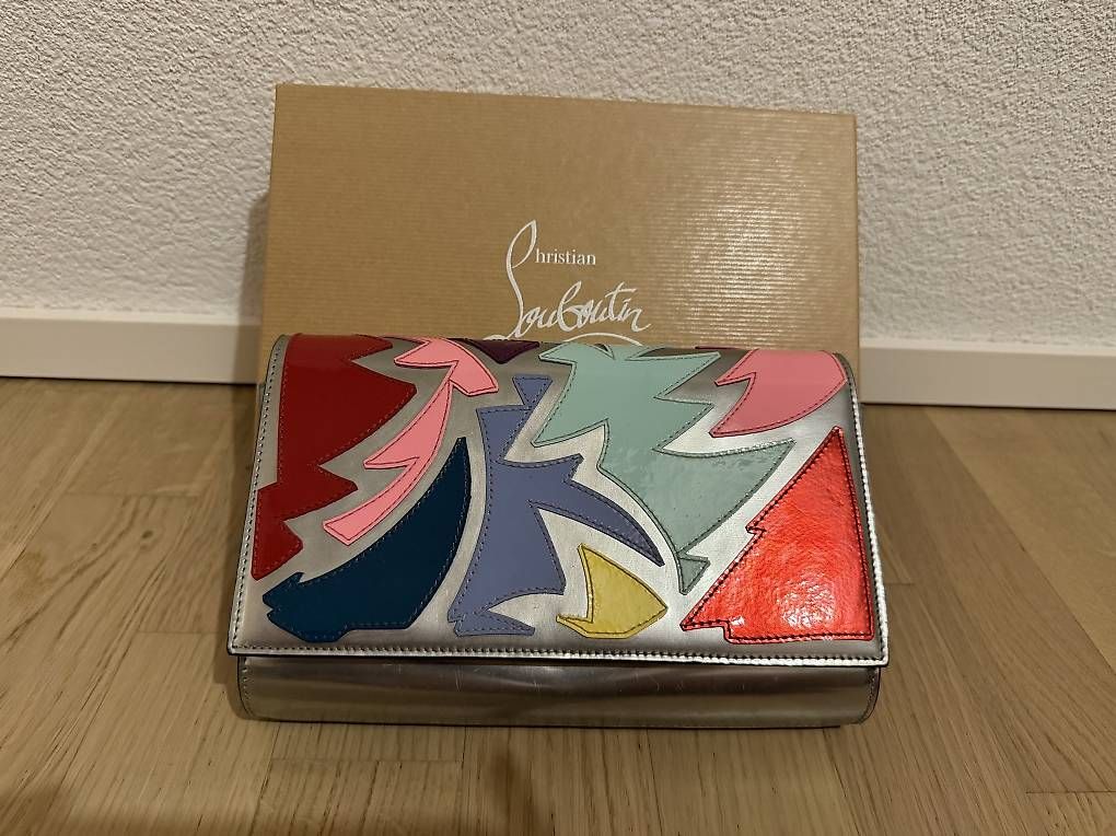 Christian Louboutin Borse da donna: Christian Louboutin - Paloma Clutch Patchwork – Usato da Glattpark(Opfikon) venduto da Lula0905