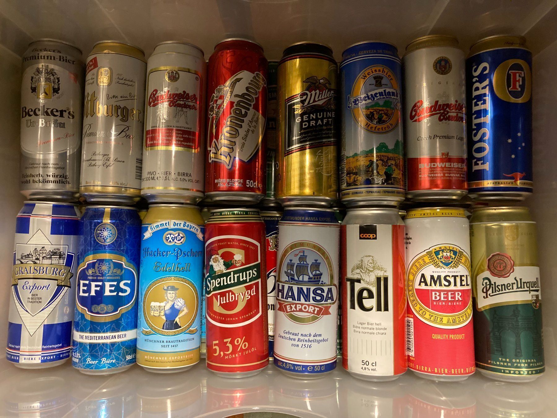 Alle Dekorationen: Deko / Bierbüchsensammlung 90 Stk. – Gebraucht aus Herzogenbuchsee von Emmenthaler 2