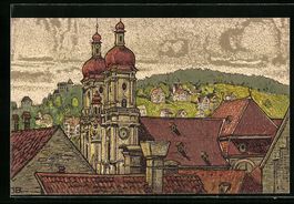 St. Gallen, Blick auf die Stiftskirche