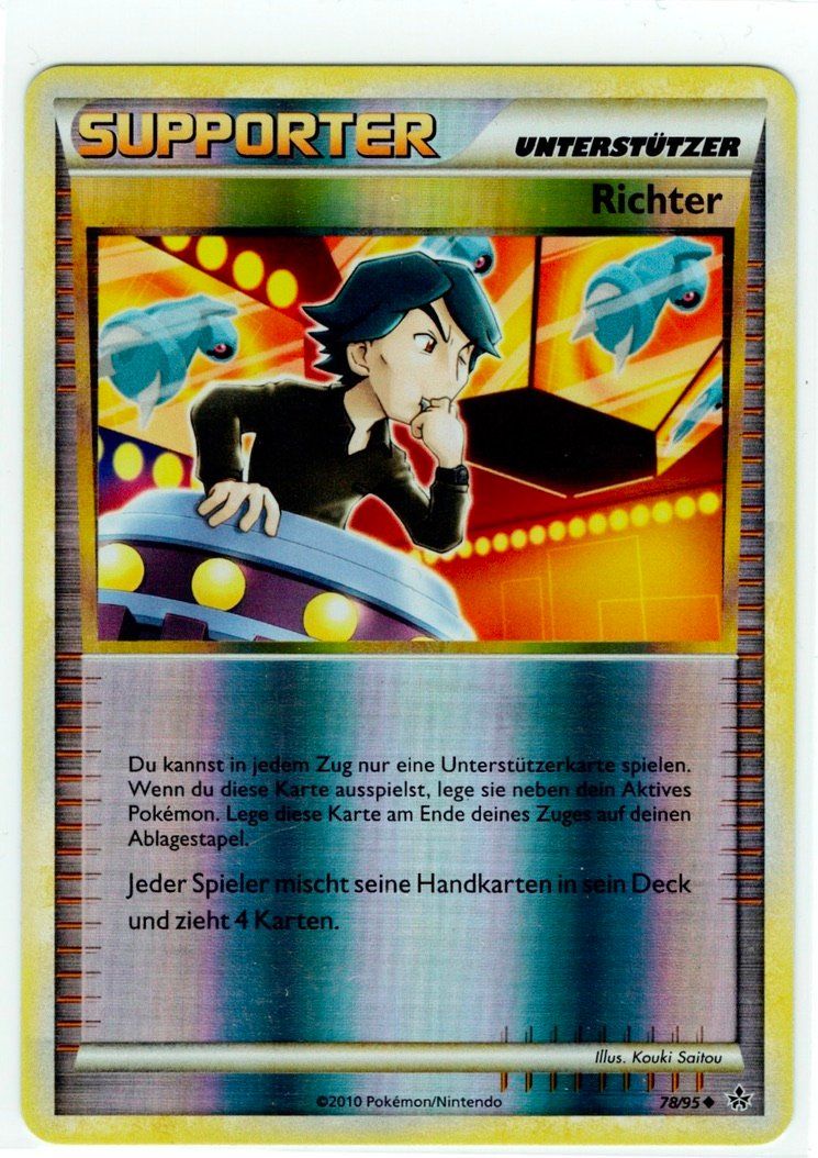 Pokémon Sammelbilder & Trading cards: Richter Reverse Holo 78 – Gebraucht aus Zürich von PACE79