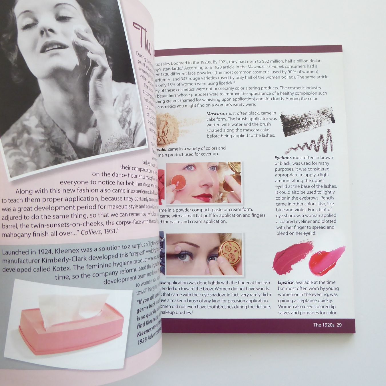Libri: Retro Makeup - Techniques for Appling the Vintage Look – Usato da Basel venduto da Kunterbunt12 7