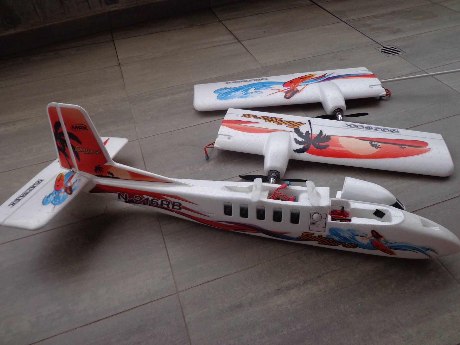 Multiplex RC Modellbau: Multiplex Twin Star II – Gebraucht aus Camorino von Dibi7