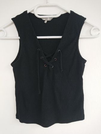 Damen Top C&A Clockhouse Gr. XS Schwarz