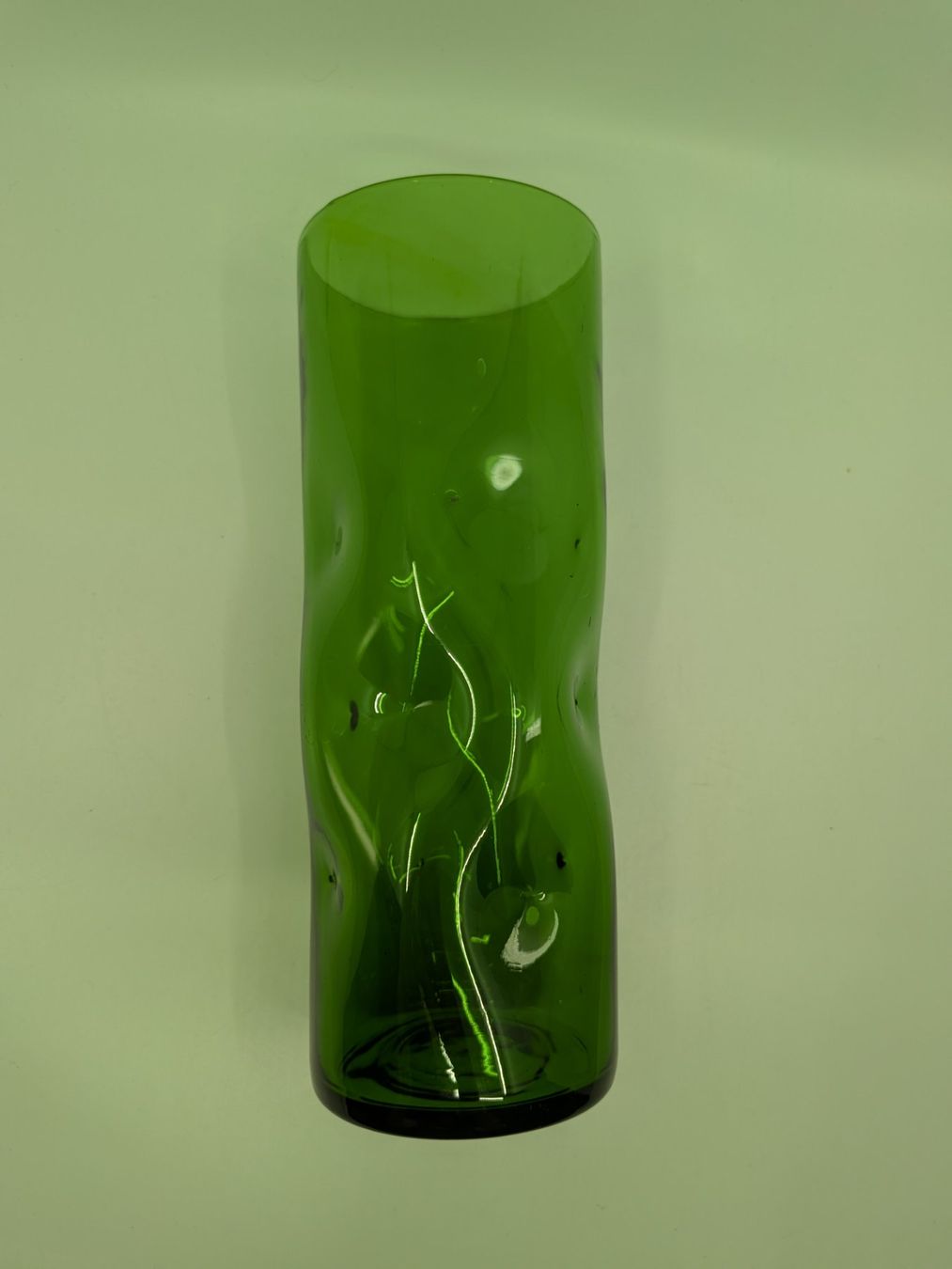 Vasi & Recipienti: Grüne Vase, Glasvase – Usato da Emmen venduto da magelan 5