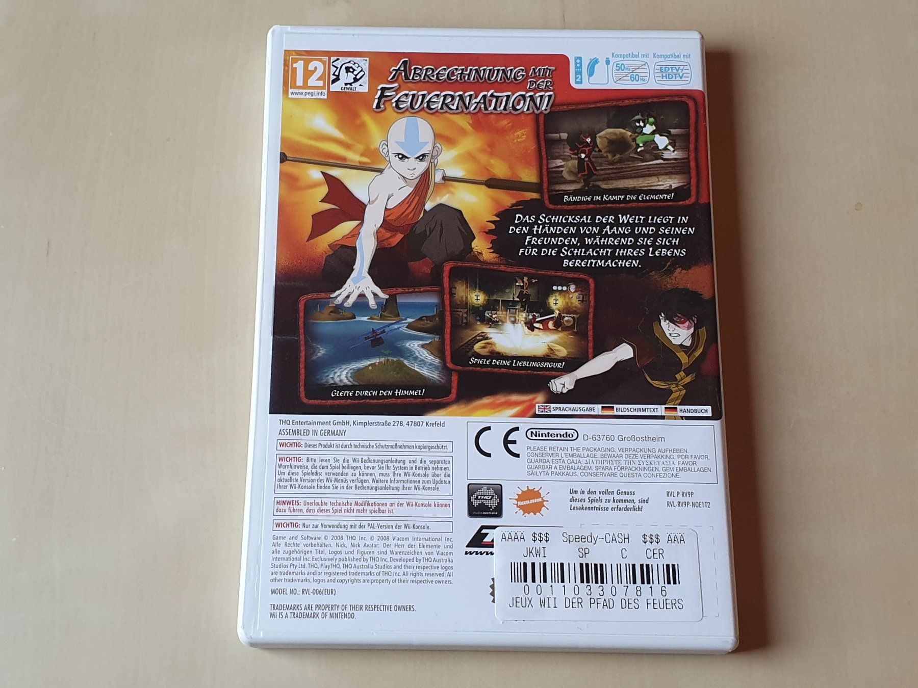 Nintendo Giochi: Avatar der Pfad des Feuers – Usato da Stansstad venduto da collectorsshop 1