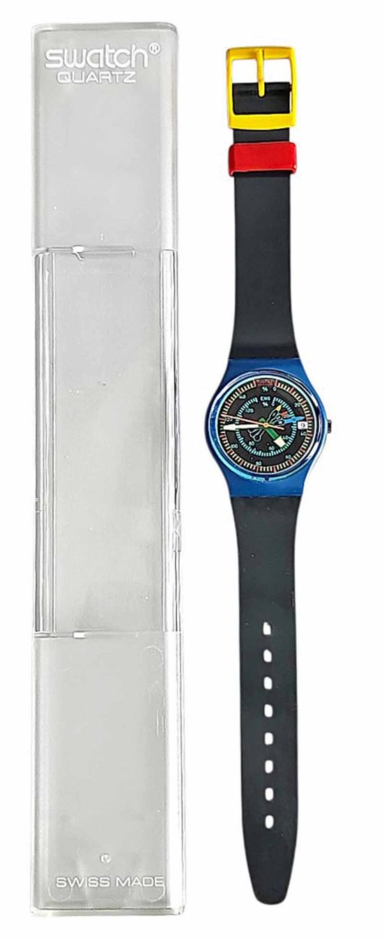 Swatch Montres: SWATCH Vintage CALYPSO BEACH ROTOR "1986" – D'occasion à Zug par urzeit 4