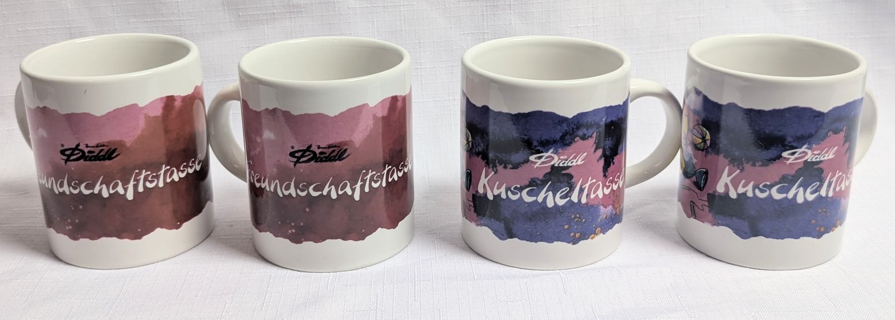 Tazze: 4x Vintage Diddl - Espressotasse - Tasse – Nuovo (secondo la descrizione) da Wängi venduto da ABIZONE-86 1