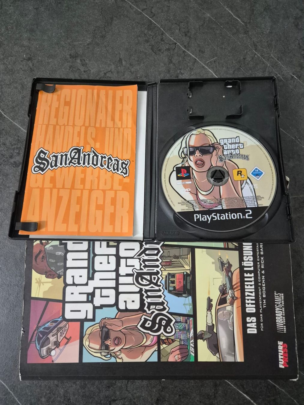 Sony Giochi: GTA San Andreas Ps2 + Lösungsbuch – Usato da Krauchthal venduto da ws2_kyn8 1