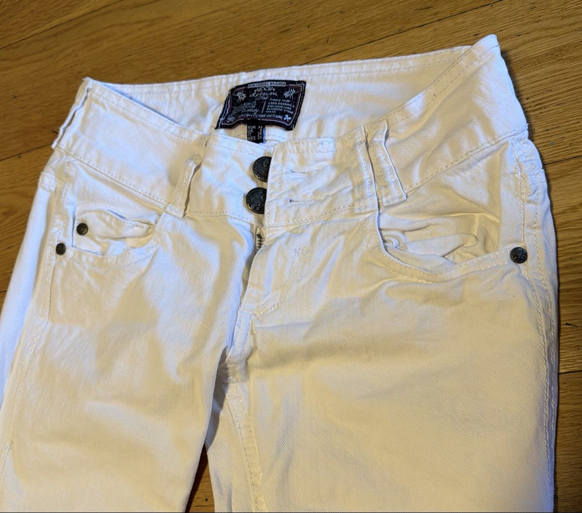 Jeans: Jeans blanc taille 34 – Gebraucht aus Thonex von TropicalPlantsCorner 3
