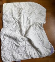 Decke mit Überzüg und passendem Nuscheli