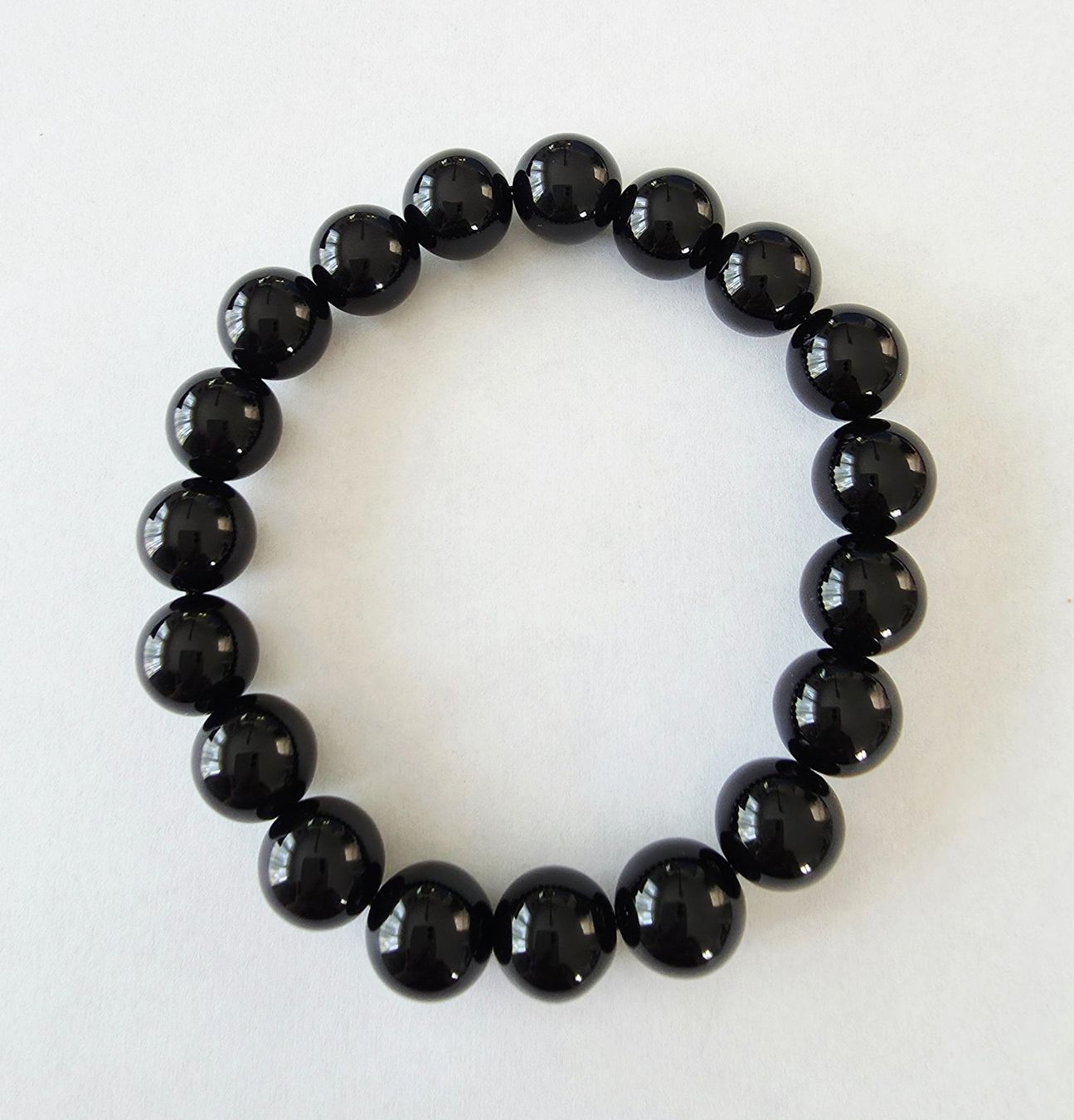 Armbänder & -reifen: Klassisches Onyx-Edelstein Armband  - neu – Neu und originalverpackt aus Uetikon am See von Coralreef 1