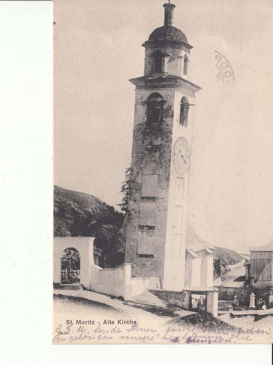 Cartoline postali: St. Moritz 1913 – Usato da Bürglen TG venduto da StampGraf