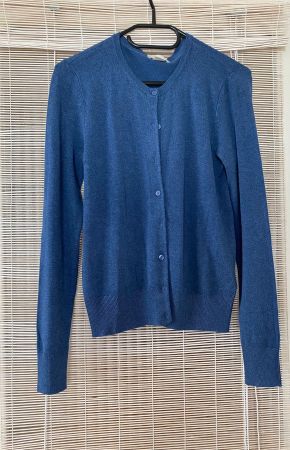 Cardigan bleu