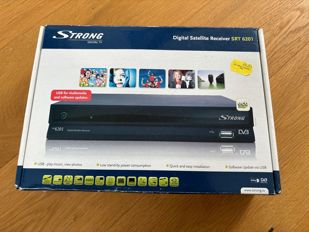 Digital Satellite Receiver SRT6201 Kaufen auf Ricardo