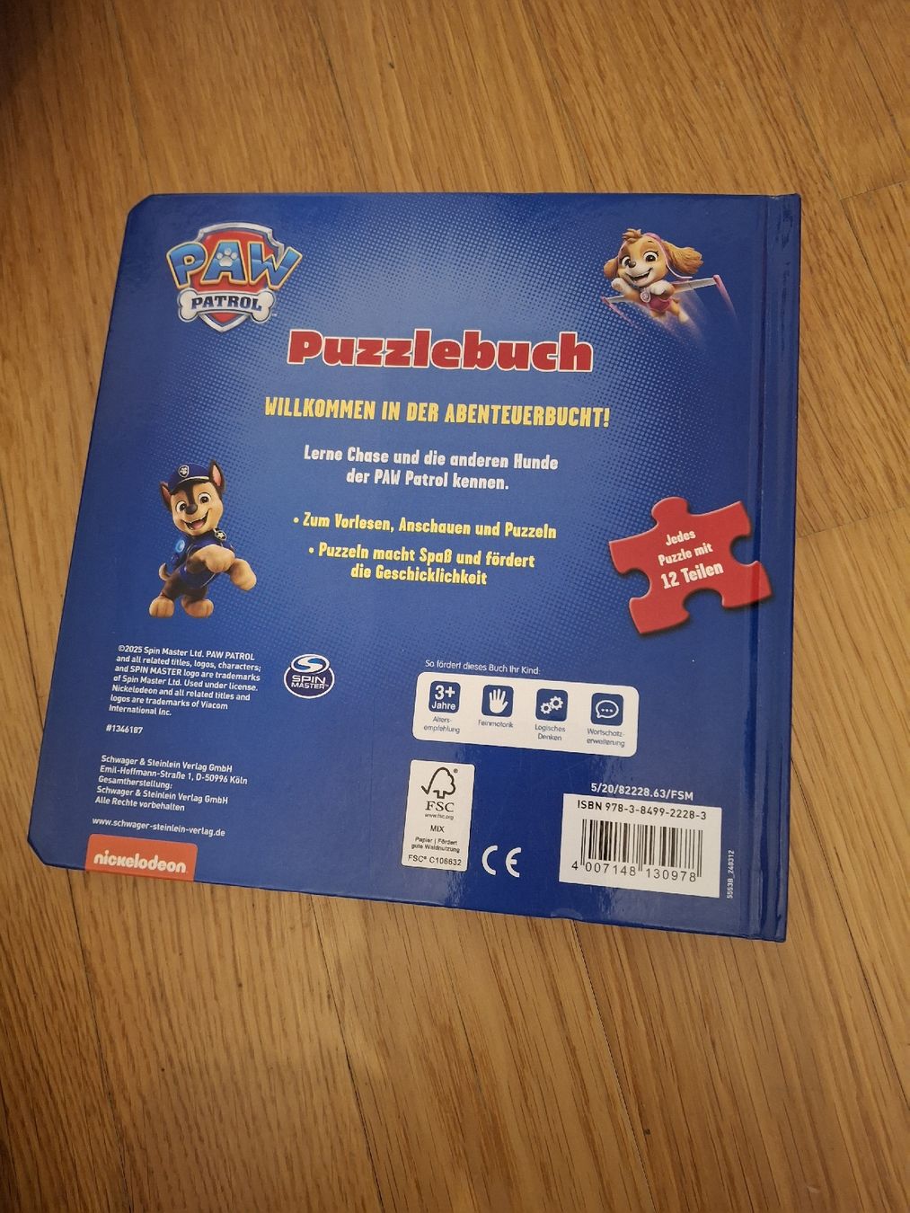 Puzzle: Puzzlebuch Paw Patrol – Nuovo (secondo la descrizione) da Lausen venduto da nal_9fp8 2
