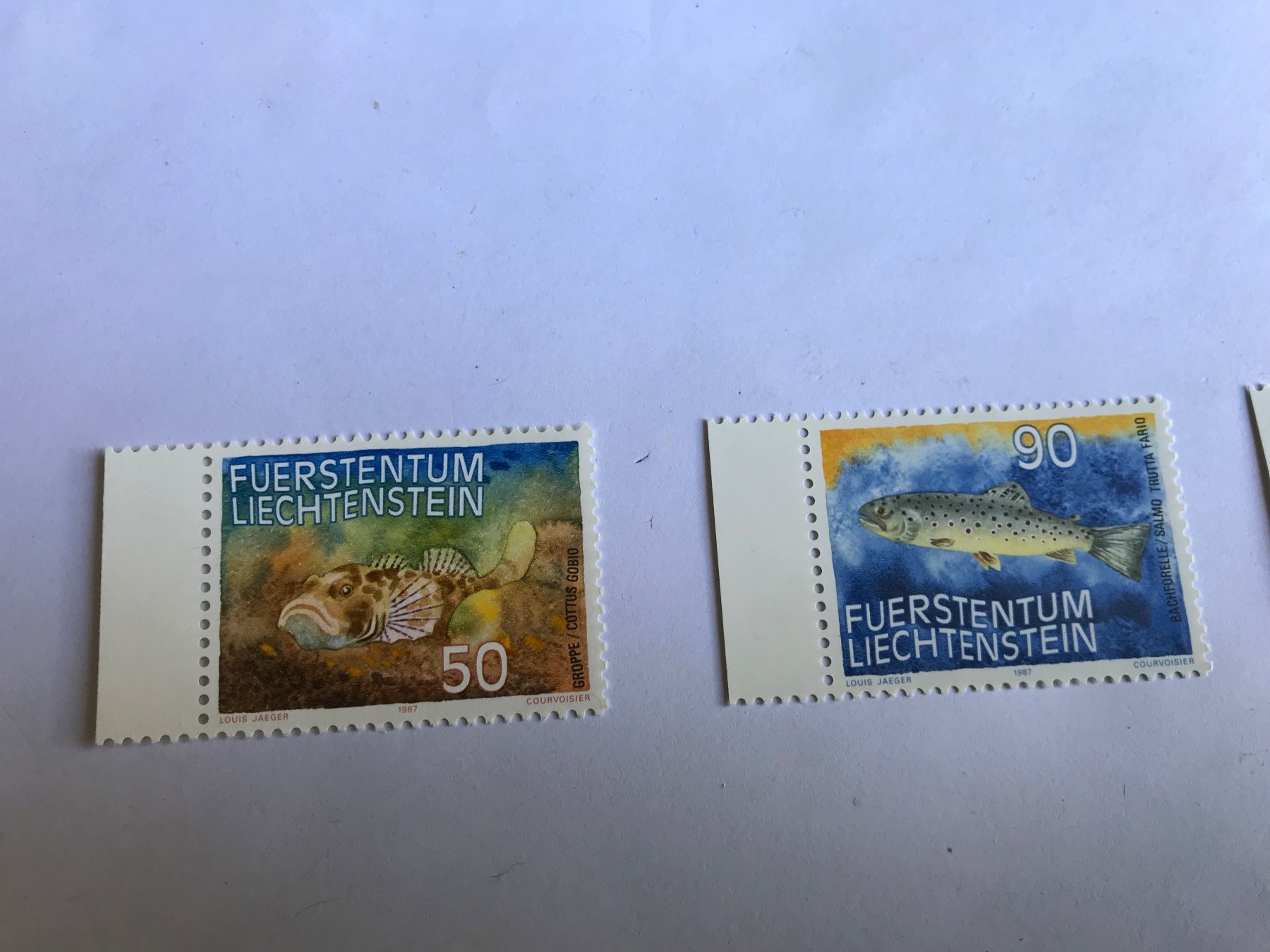 Tous les timbres: briefmarken FL 1987, ungestempelt – D'occasion à liestal par makai05 1