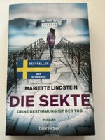 Spannender Thriller "Die Sekte" von Mariette Lindstein