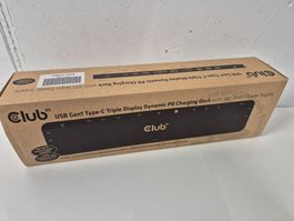 Club 3D Dockingstation USB-C, CSV-1564W100 mit 100 Watt NT