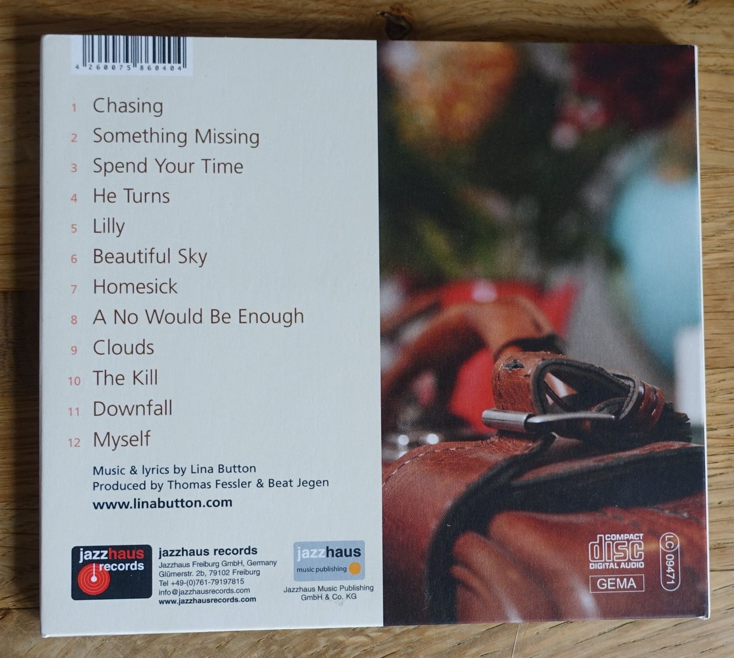 CD: Lina Button – Homesick - D4 – Usato da Sessa venduto da discoverymedia 1